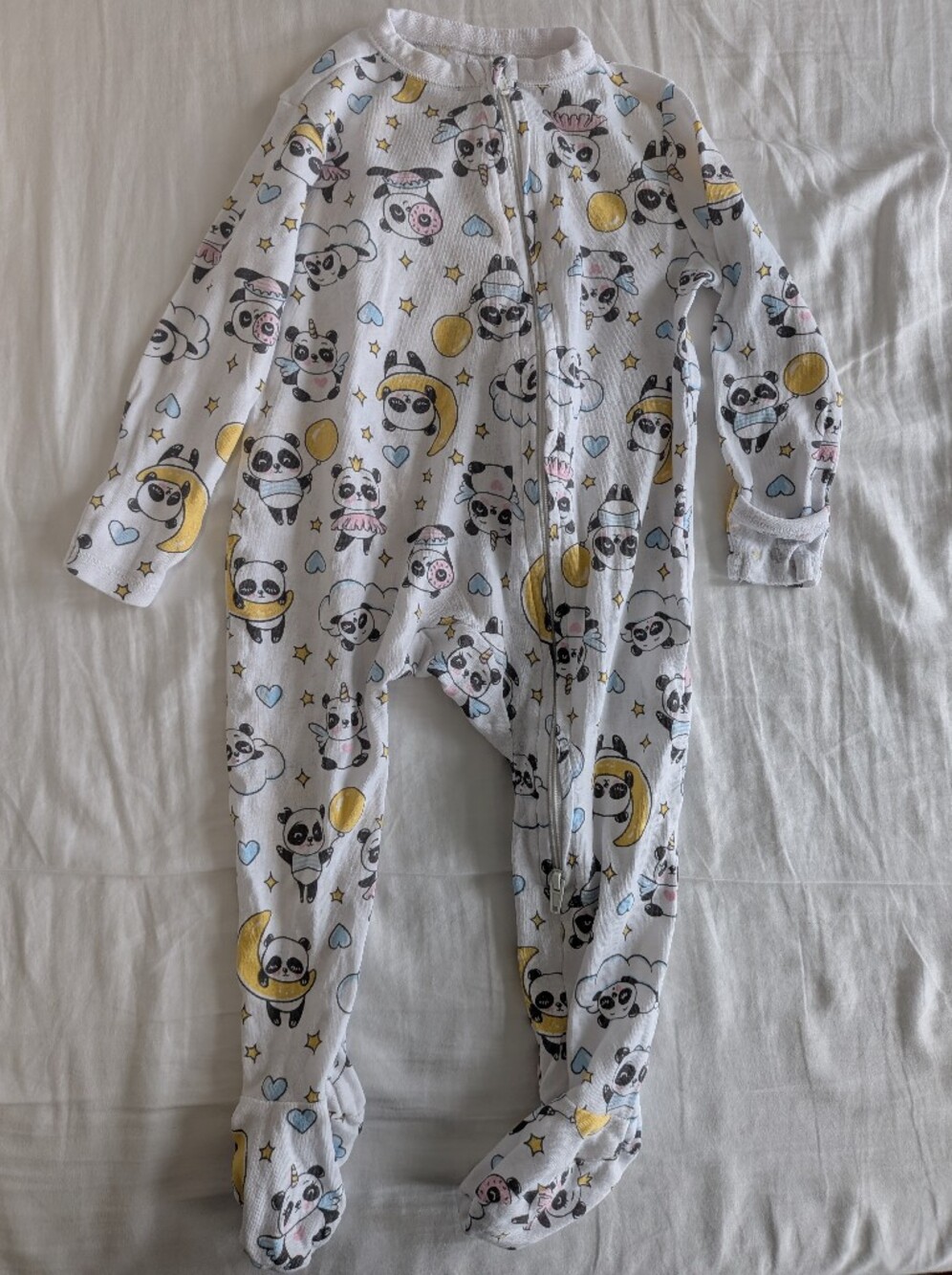 ukids Cotton One-Piece Pajama Size 9-12
